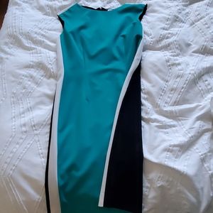 Colorblock dress